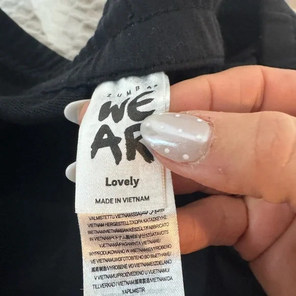 Zumba Fitness Black Sweatpants with Gold Accents - Picture 3 of 8